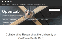 Tablet Screenshot of openlabresearch.com